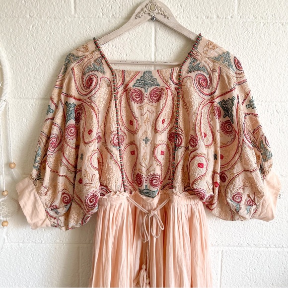 NWOT Free People Mesa Midi Dress - Picture 6 of 16